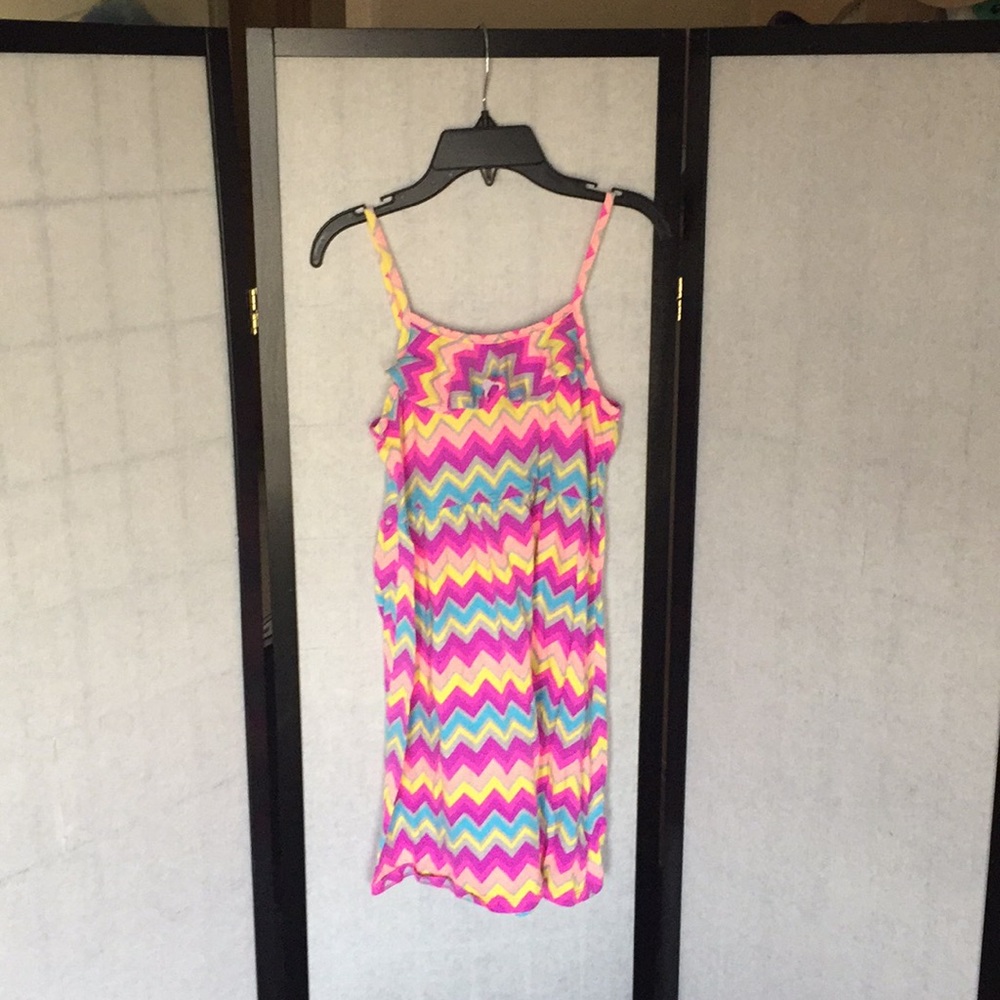 Chevron Multi-Colored Dress